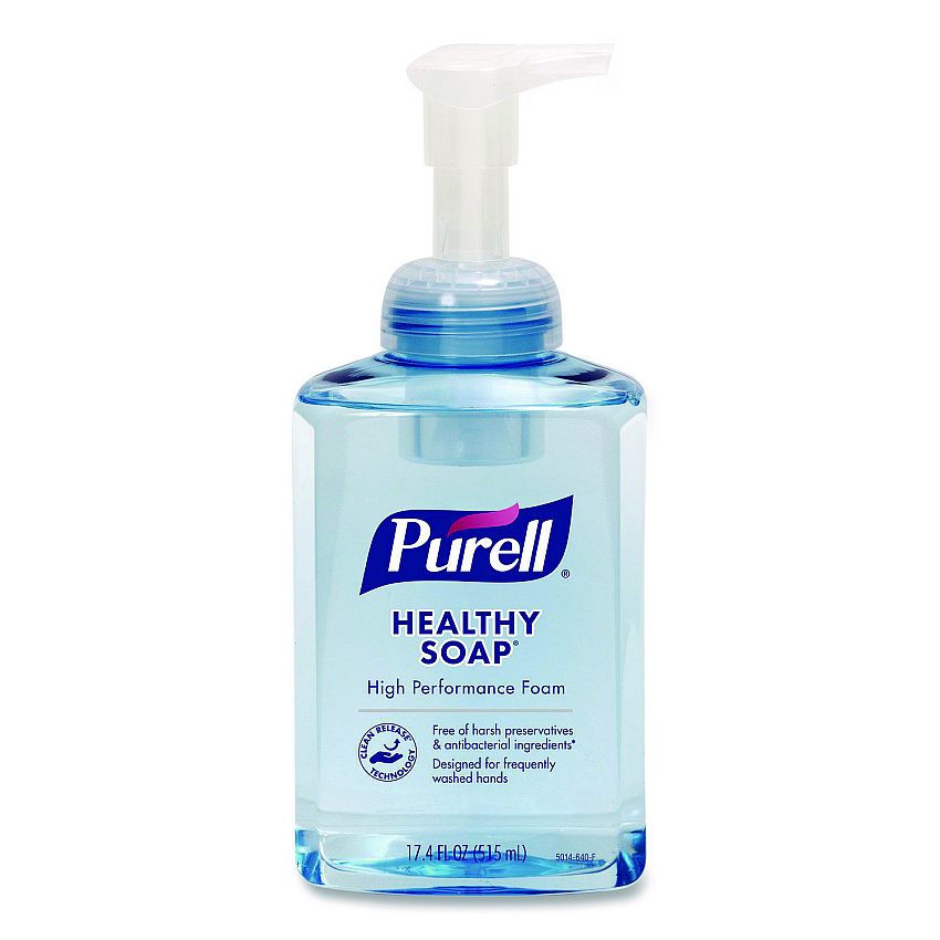 PURELL CLEAN RELEASE Technology (CRT) HEALTHY SOAP High Performance Foam, Light Fresh Fragrance, 515 mL (501404EA)