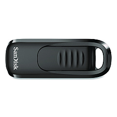 SanDisk Ultra Slider USB 3.2 Type C Flash Drive, 64 GB, Black (SDCZ480064GA)