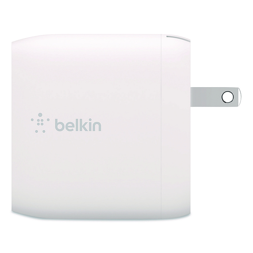 Belkin BOOST CHARGE Dual USB-A Wall Charger, White (WCB002DQWH)
