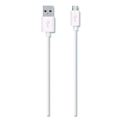 Belkin MIXIT Micro USB ChargeSync Cable, 4 ft, White (F2CU012BT04W)
