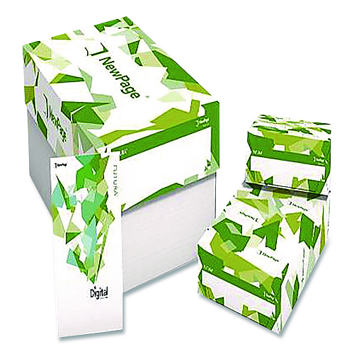 Sterling Premium Futura New Page Digital Cover Paper, 96 Bright, 80 lb Bond Weight, 8.5 x 11, White, 1,500/Carton (389584V)