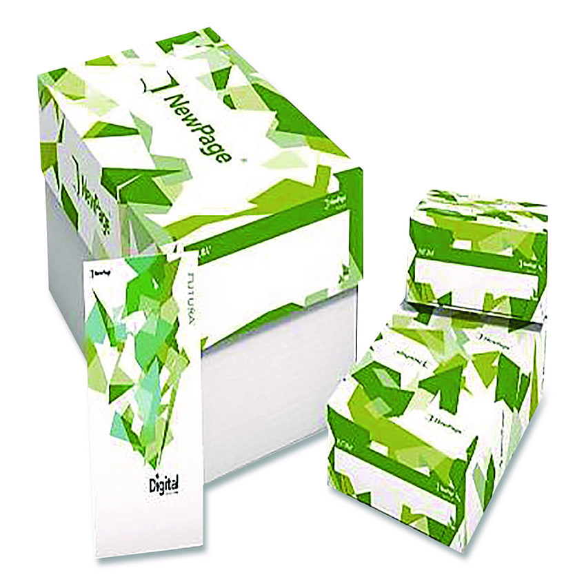 Sterling Premium Futura New Page Digital Cover Paper, 96 Bright, 80 lb Bond Weight, 8.5 x 11, White, 1,500/Carton (389584V)