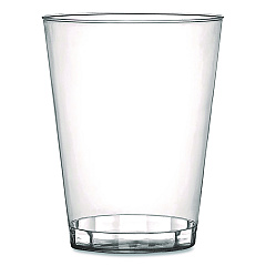 Savvi Serve Plastic Tumblers, 8 oz, Clear, 20/Bag, 25 Bags/Carton (408)