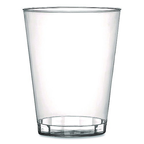 Savvi Serve Plastic Tumblers, 8 oz, Clear, 20/Bag, 25 Bags/Carton (408)
