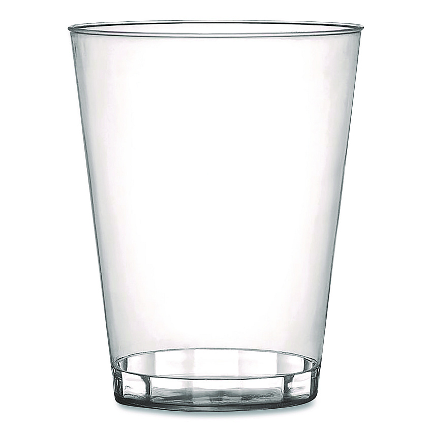 Savvi Serve Plastic Tumblers, 8 oz, Clear, 20/Bag, 25 Bags/Carton (408)