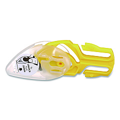 CrewSafe X-traSafe Blade Cartridges, Yellow, 12/Pack (CSIC10)