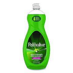 Ultra Palmolive Dishwashing Liquid, Ultra Strength, Original Scent, 32.5 oz Bottle (45093EA)