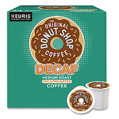 The Original Donut Shop Decaf Coffee K-Cups, 0.39 oz, 22/Box (60224101)