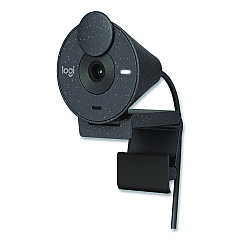 Logitech Brio 300 HD Webcam, 1920 pixels x 1080 pixels, 2 Mpixels, Graphite (960001497)
