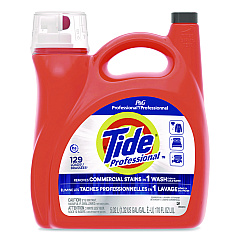 Tide Commercial HE Liquid Laundry Detergent, 129 Loads, 170 oz Bottle with Dispensing Tap (13946)