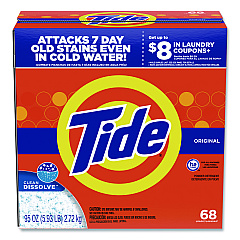 Tide HE Laundry Detergent, Original Scent, Powder, 95 oz Box (84997EA)