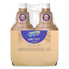Swiffer WetJet System Wood Cleaning Solution Refill, Woodsy Scent, 42.2 oz Bottle, 2/Pack (99925)