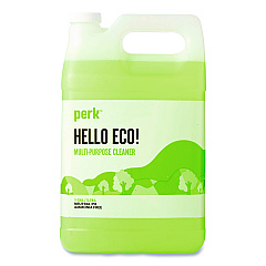 Perk Hello Eco Multi-Purpose Cleaner Refill, Citrus Scent, 1 gal Bottle (PK641001ACC)