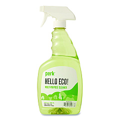 Perk Hello Eco Multi-Purpose Cleaner, Citrus Scent, 32 oz Spray Bottle (PK641032ACC)
