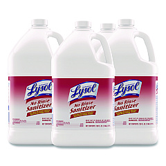 Lysol No-Rinse Sanitizer Concentrate, Unscented, 128 oz Bottle (3624174389)