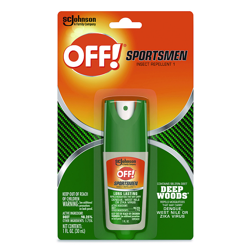 OFF! Deep Woods OFF for Sportsmen, 1 oz Pump Bottle (317188EA)
