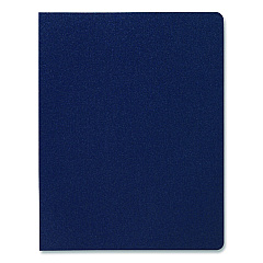 Swingline GBC Solids Presentation Covers for Binding Systems, Plastic, Round Corners, 11 x 8.75, Navy, 25/Pack (25730)