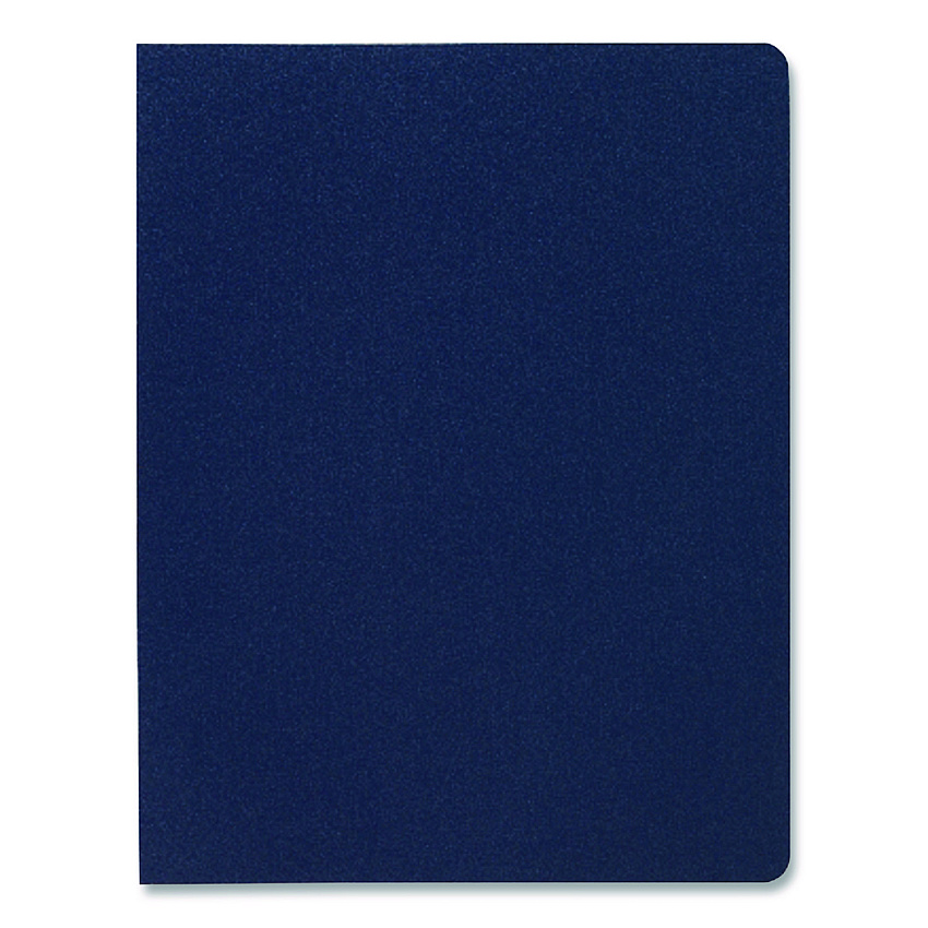 Swingline GBC Solids Presentation Covers for Binding Systems, Plastic, Round Corners, 11 x 8.75, Navy, 25/Pack (25730)