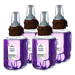 Brighton Professional Antibacterial Foaming Hand Soap Refill for ADX-7 Dispenser, Plum Scent, 700 mL, 4/Carton (BPR50956)