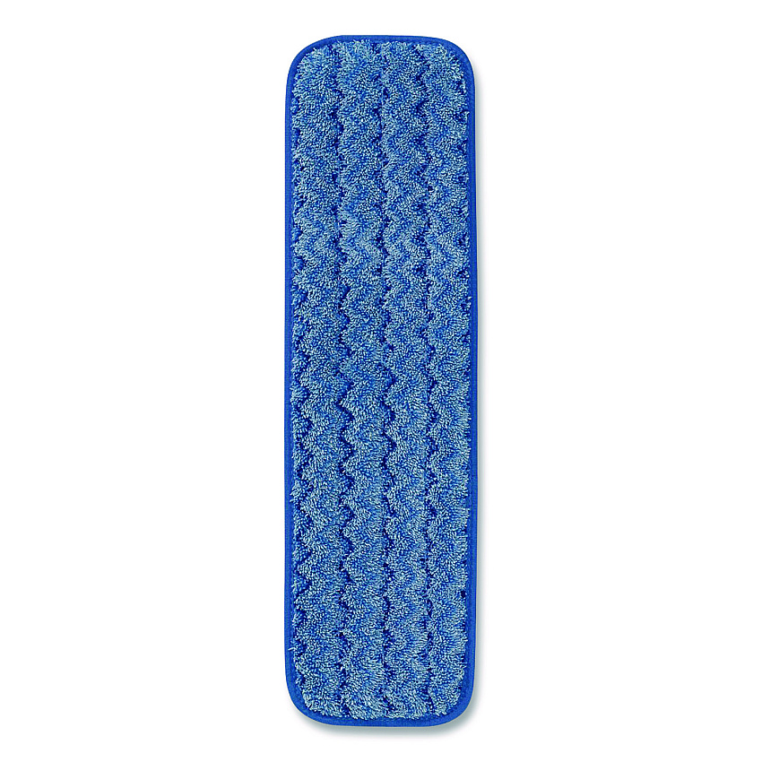 Rubbermaid Microfiber Wet Mop Pad, 18", Blue (FGQ41000BL00)