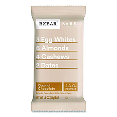 RXBAR Adult Bars, Coconut Chocolate, 1.83 oz Bar, 12/Box (CGO00428)
