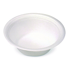 SOLO Concorde Foam Bowls, 12 oz, White, 125/Pack (12BWWCRPK)