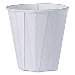SOLO Paper Portion Cups, 3.5 oz White, 100/Pack (450PK)