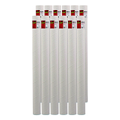 Scotch Mailing Tube, 36" Long, 3" Diameter, White, 12/Carton (7979CT)
