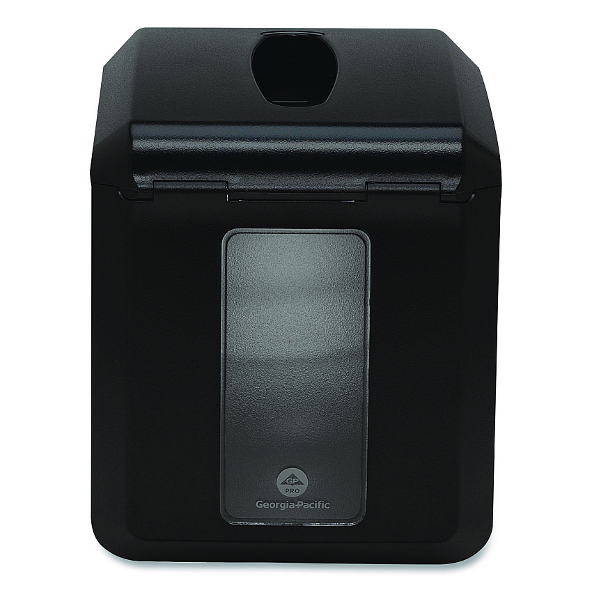 Dixie Tabletop Napkin Dispenser, 6.1 x 7.6 x 7.2, Black (54527A)