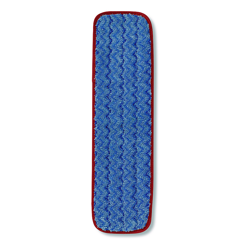 Rubbermaid Microfiber Wet Mop Pad, 18", Red, 12/Carton (FGQ41000RD00)