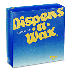 Dixie Dispens-A-Wax Waxed Deli Patty Paper, 6 x 6, 1,000/Box, 10 Boxes/Carton (801200)