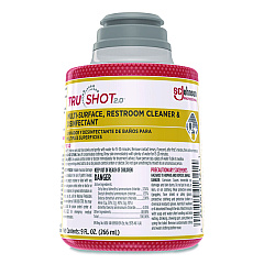 SC Johnson Professional TruShot 2.0 Disinfectant Multisurface Cleaner, Fresh Scent, 9 oz Cartridge, 4/Carton (379850)