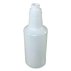 Impact Plastic Bottles with Graduations, 32 oz, Natural (5032WG24)