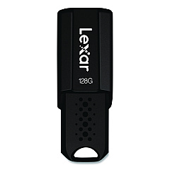 Lexar S803.1 USB Flash Drive, 128 GB, Black (LJDS80128BNB)