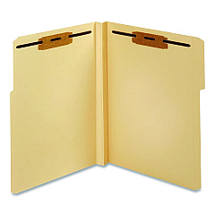 Pendaflex Manila Fastener Folders, 1.5" Expansion, 2 Fasteners, Letter Size, Manila Exterior, 50/Box (24595)