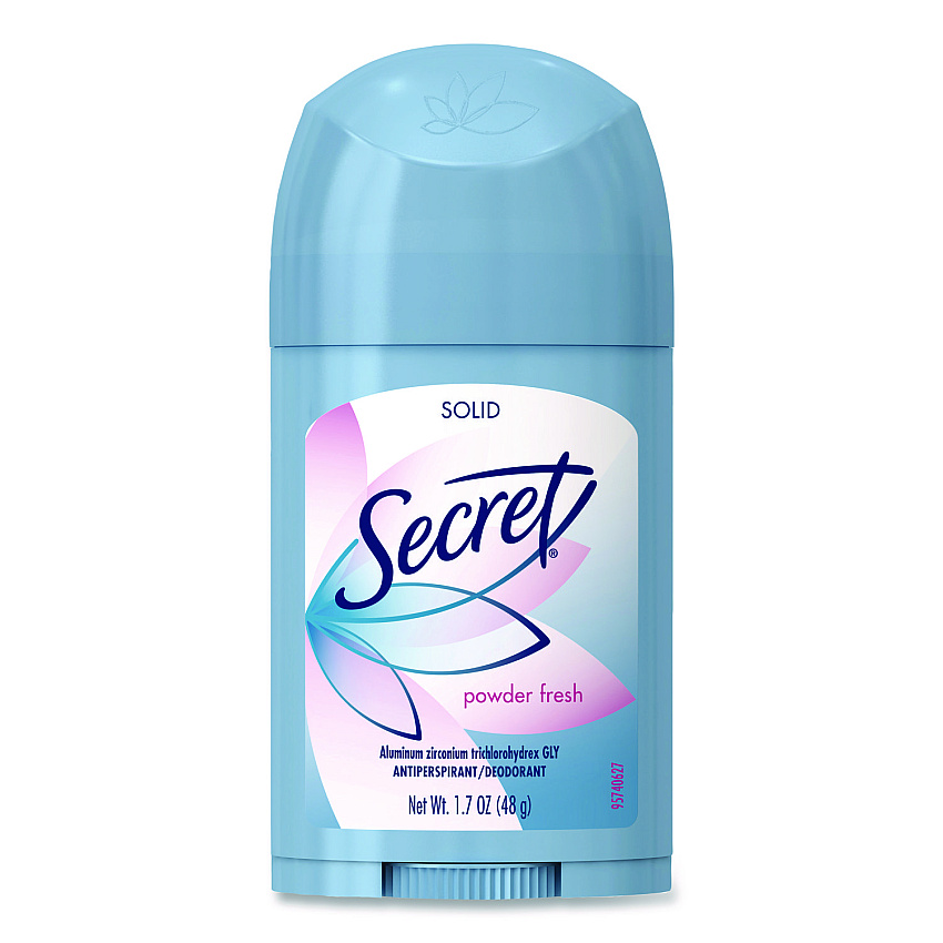 Secret Invisible Solid Anti-Perspirant and Deodorant, Fresh Scent, 1.7 oz Deodorant Stick (12442)