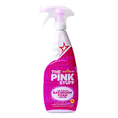 The Pink Stuff The Miracle Bathroom Foam Cleaner, Fruity Scent, 25.4 oz Trigger Spray Bottle (82383)