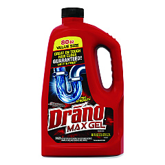 Drano Max Gel Clog Remover, 80 oz Bottle (694772EA)