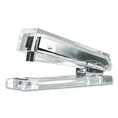 Kantek Deluxe Acrylic Stapler, 80 Sheet Capacity, Clear (AD80)