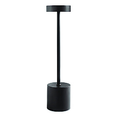TRU RED LED Desk Lamp, Candlestick Neck, 13.5" High, Black (TR61984)