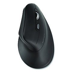 Kensington Pro Fit Ergo MY630 EQ Rechargeable Mouse, 2.4 GHz/30 ft Wireless Range, Right Hand Use, Black (72484)