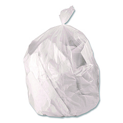 Heritage Linear Low-Density Can Liners, 33 gal, 0.65 mil, 33 x 39, Clear, Roll, 250/Carton (H6639HCR01)