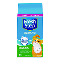 Fresh Step Non-Clumping Premium Cat Litter with Febreze Freshness, 21 lbs (100446000000)