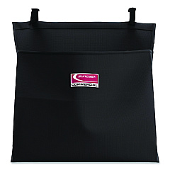 Amenity Bag for Suncast Commercial Full-Size and Compact-Size Housekeeping Carts, 2 gal, 19.5" x 1.51" x 21.36", Black (HKCBAG01D)