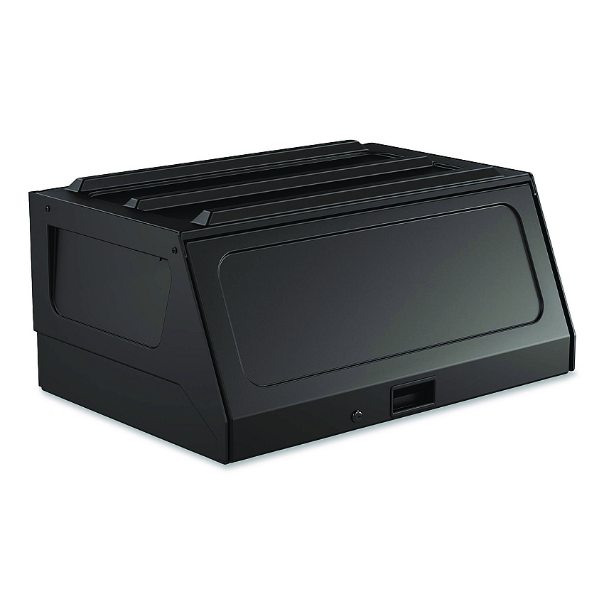 Lockable Hood Accessory for Suncast Commercial Full-Size Housekeeping Carts HKC1000/HKC2000, Plastic, Black (HKCHOOD)