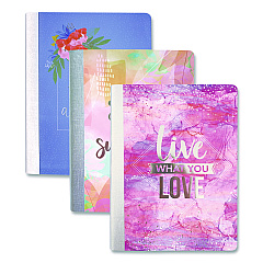 Carolina Paper Silver Lining Composition Book, Medium/College Rule, Randomly Assorted Cover Color, (100) 9.84 x 7.67 Sheets (38431)
