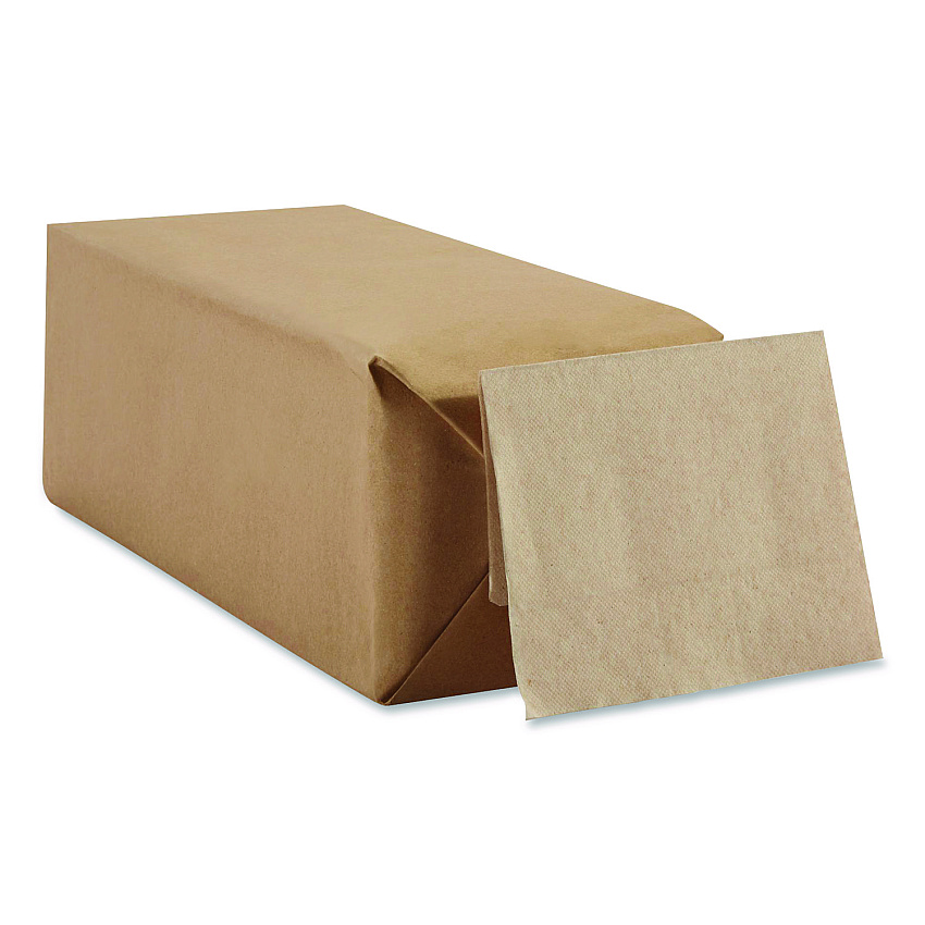 Georgia Pacific Professional Dixie Full-Fold Dispenser Napkins, One-Ply, 12 x 13, Brown, 600/Pack, 12 PK/CT (37835)