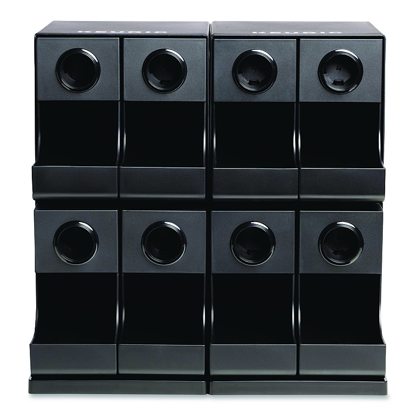 Keurig K-Cup Organizer, 17.8 x 14.57 x 17.28, Black (0297)