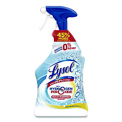 LYSOL Brand Multi-Purpose Cleaner with Hydrogen Peroxide, Citrus Sparkle Zest Scent, 32 oz Trigger Spray Bottle (1920089289)