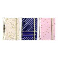 Carolina Paper Keep It In Line Personal Notebook, Medium/College Rule, Randomly Assorted Cover Colors and Designs, (80) 7 x 5 Sheets (35087)
